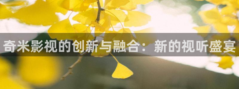 九九色在线观看：奇米影视的创新与融合：新的视听盛宴